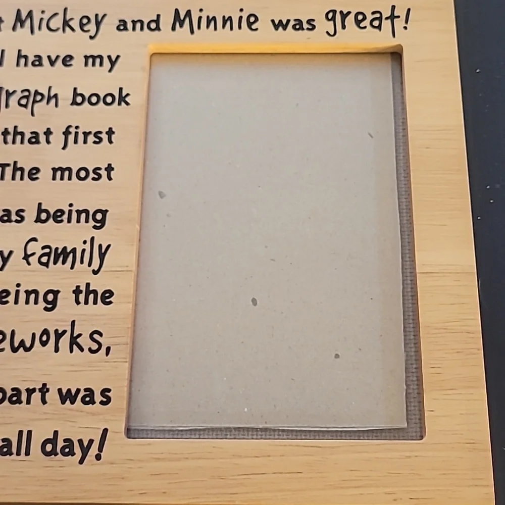 Disney Memories Picture Frame